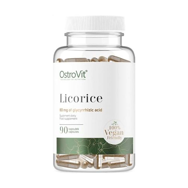 Лакриця OstroVit Licorice, 90 капсул